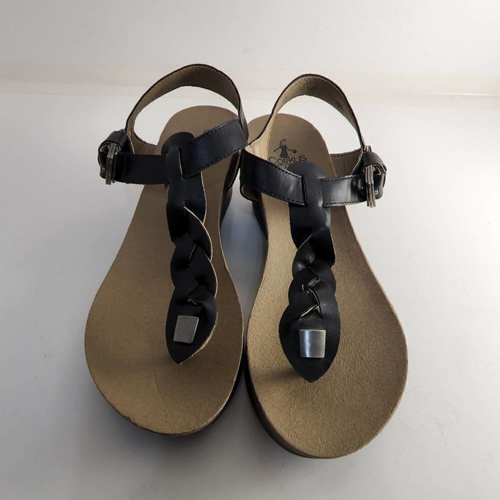 Corkys Hipster black sandals